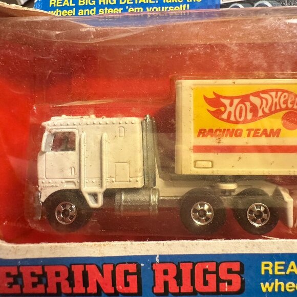 Hot Wheels Steering Rigs Kenworth Van Racing Team Die-Cast Truck - Picture 5 of 6
